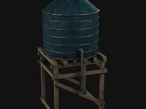 water tower 3D Model