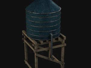 torre dell'acqua Modello 3D