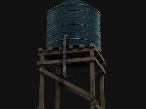 torre dell'acqua Modello 3D