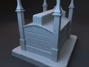 crypt 3D Model