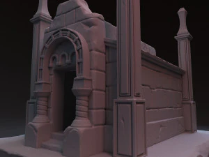 crypt 3D Model