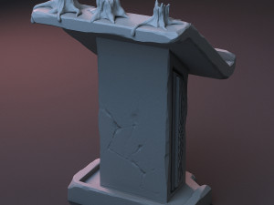 pulpit Modèle 3D