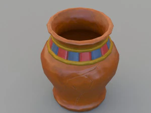 cartoon jug 3D Model