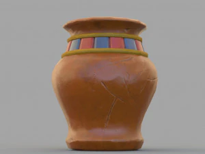cartoon jug 3D Model
