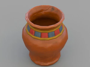 cartoon jug 3D Model