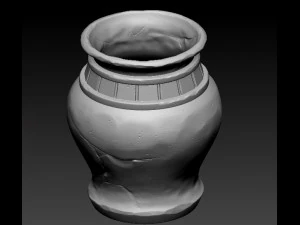 cartoon jug 3D Model