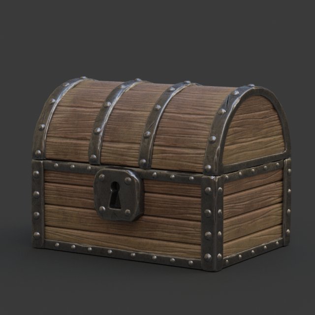 chest 3Dモデル .c4d .max .obj .3ds .fbx .stl .blend 