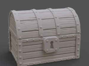 fantasy chest Model 3D