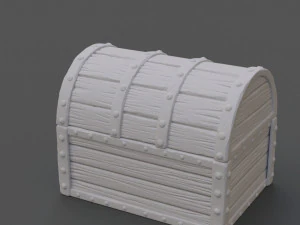 fantasy chest 3D Model