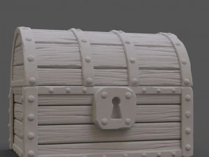 fantasy chest 3D Model