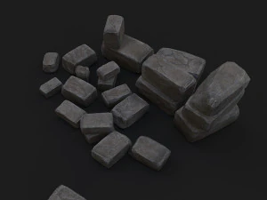 ladrillos viejos Modelo 3D