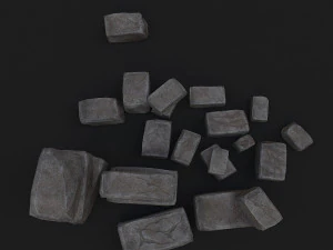 old bricks 3D Model