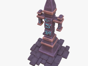 obelisk Modelo 3D