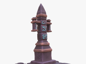 obelisk Modelo 3D