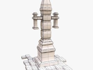 obelisk Modelo 3D