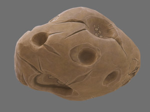 asteroid Modelo 3D