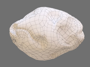 asteroid Modelo 3D