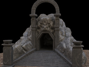cave-entrance 3D Model