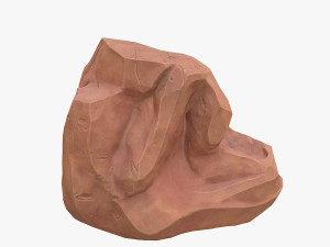 cartoon cliff Modelo 3D