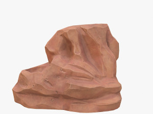 cartoon cliff Modelo 3D