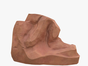 cartoon cliff Modelo 3D