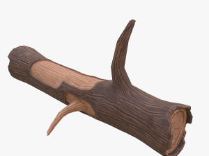 cartoon snag 3Dモデル