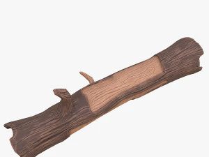 만화 걸림돌 3D 모델