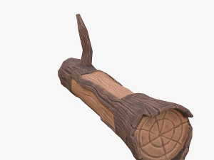 만화 걸림돌 3D 모델