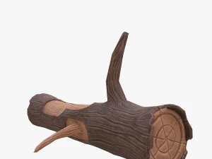 만화 걸림돌 3D 모델