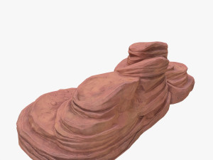 cartoon cliff 3D Model