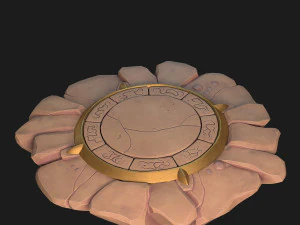 fantasy platform 3D Model