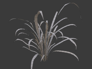 cartoon grass 3D Model