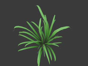cartoon grass 3D Model