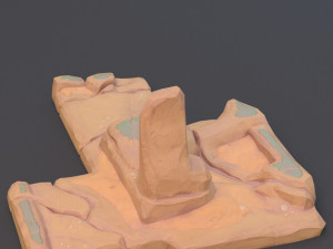 stone plate 3D Model
