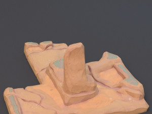 stone plate 3D Model