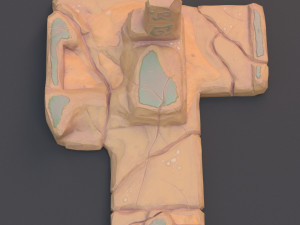 stone plate 3D Model