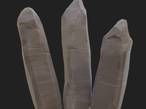 stylized rock 3D Model