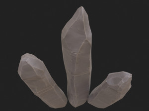 stylized rock 3D Model
