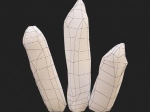 stylized rock 3D Model