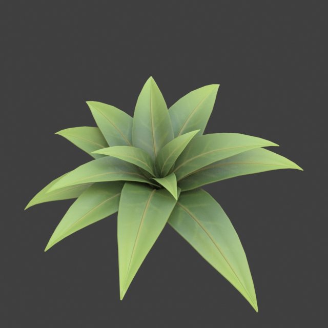cartoon bush 3D-Modell .c4d .max .obj .3ds .fbx .stl .blend 