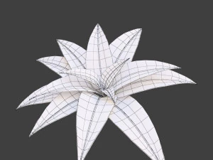 cartoon bush 3D Model