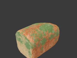 오래된 빵 3D 모델