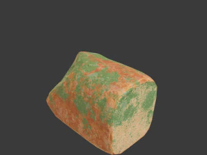 오래된 빵 3D 모델