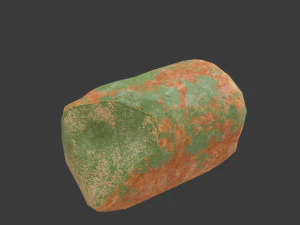 오래된 빵 3D 모델