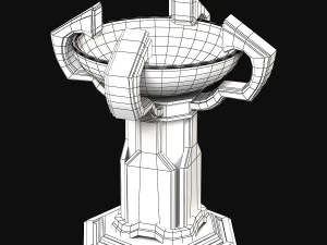 fantasy candlestick 3D Model