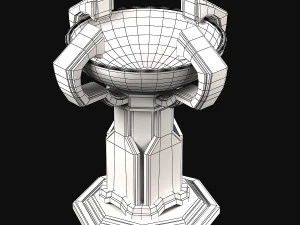 fantasy candlestick 3D Model