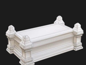 celtic sarcophagus 3D Model