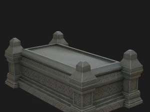 celtic sarcophagus 3D Model