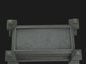 celtic sarcophagus 3D Model