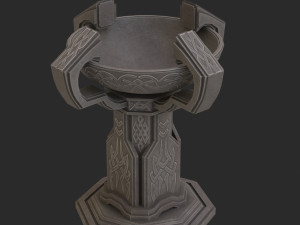 fantasy candlestick 3D 모델